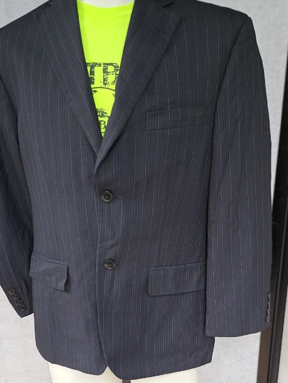 Haggar Men's Navy Suit Jacket